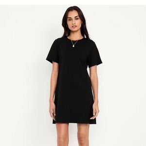 NWT OLD NAVY Vintage Mini T-Shirt Dress COLOR BLACK JACK SIZE MEDIUM